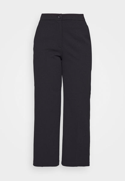ONLY Petite ONLCAROLINA LONG PANT - Trousers - Black