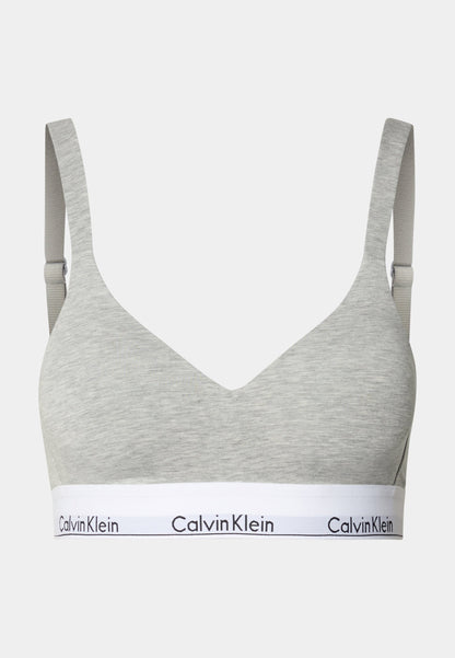 CALVIN KLEIN UNDERWEAR LIFT BRALETTE ICON - Push-up Bra - Grey Heather