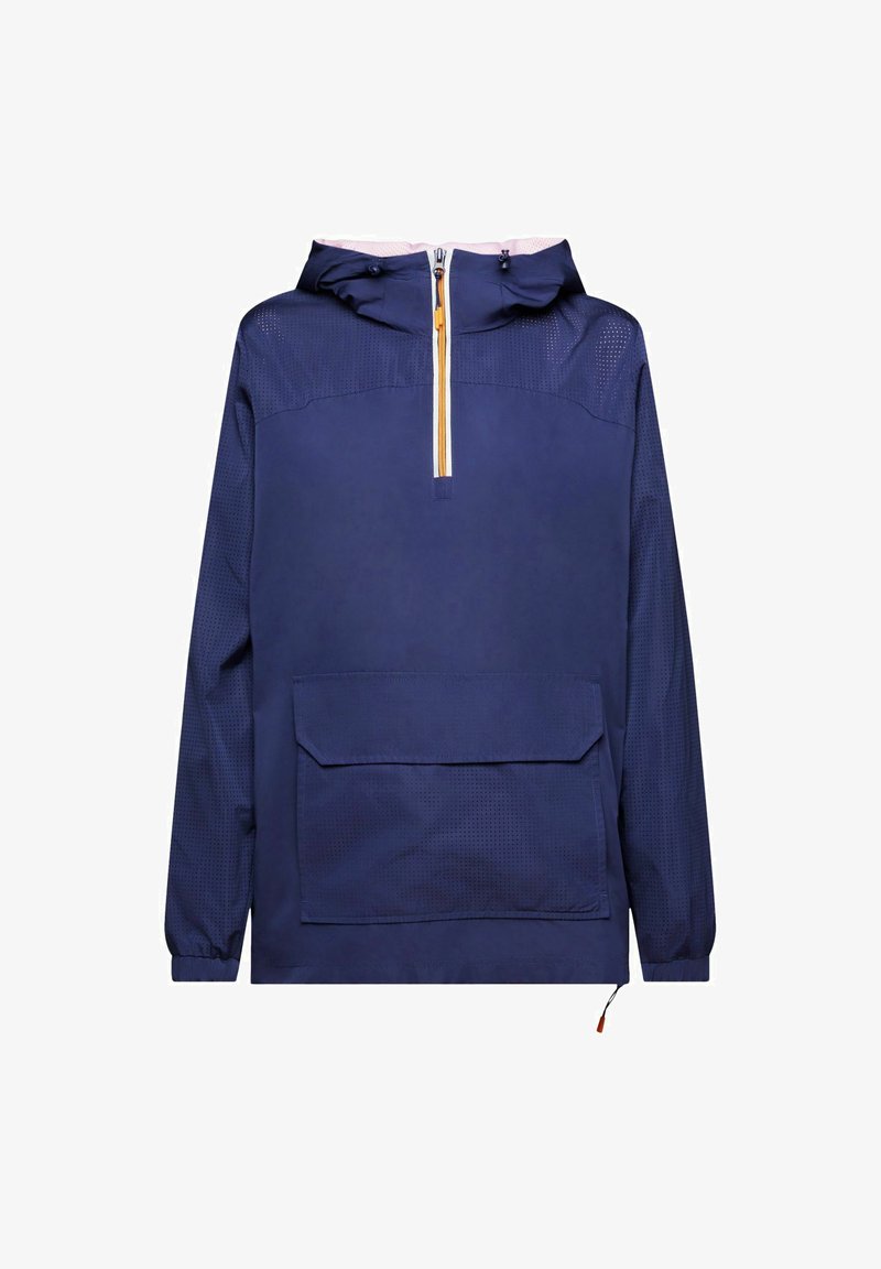  MIT HALBLANGEM ZIPPER - Windbreaker - Navy