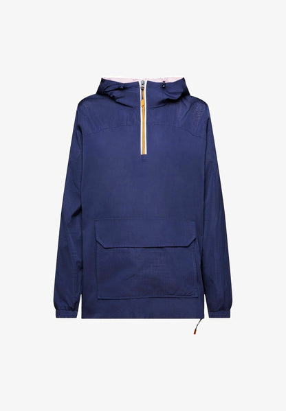  MIT HALBLANGEM ZIPPER - Windbreaker - Navy
