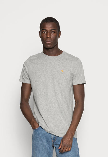 Abercrombie & Fitch 3 PACK - T-Shirt Basic - Blue/white/grey