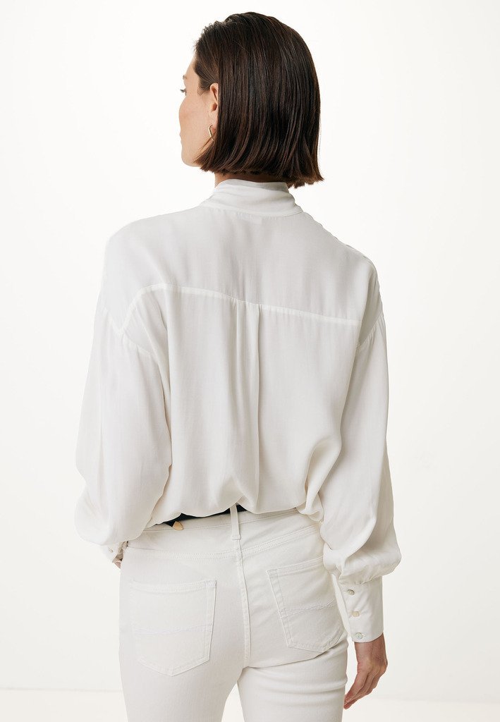 MEXX LONG SLEEVE - Bluse - Off White