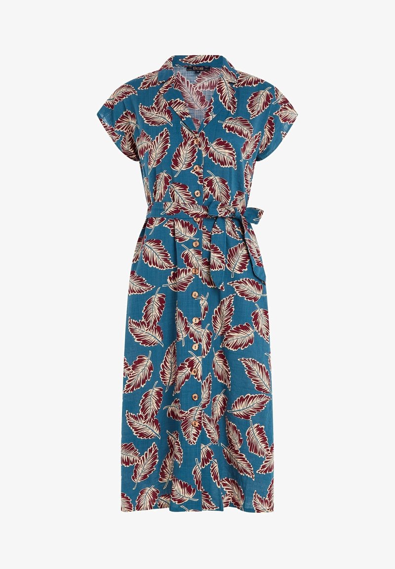 King Louie IRENE DOMINICA - Blusenkleid - Orient Blue
