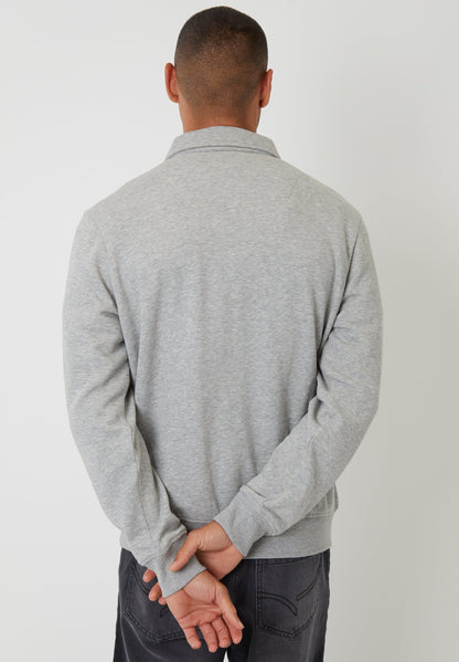 Threadbare HACKERLY - Long Sleeved Top - Grey Marl