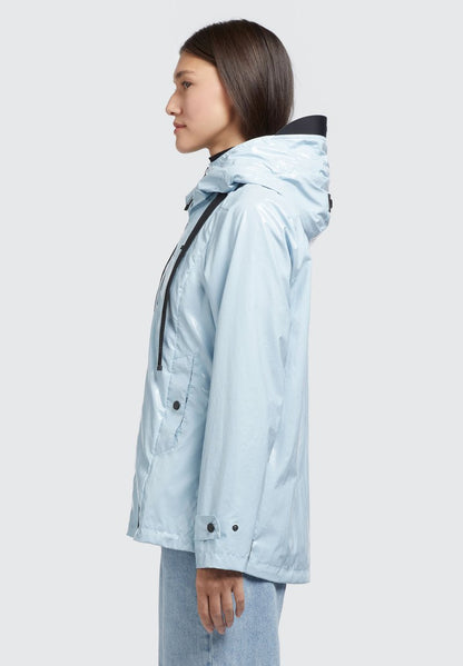 Khujo SOMIA - Regenjacke / Wasserabweisende Jacke - Hellblau