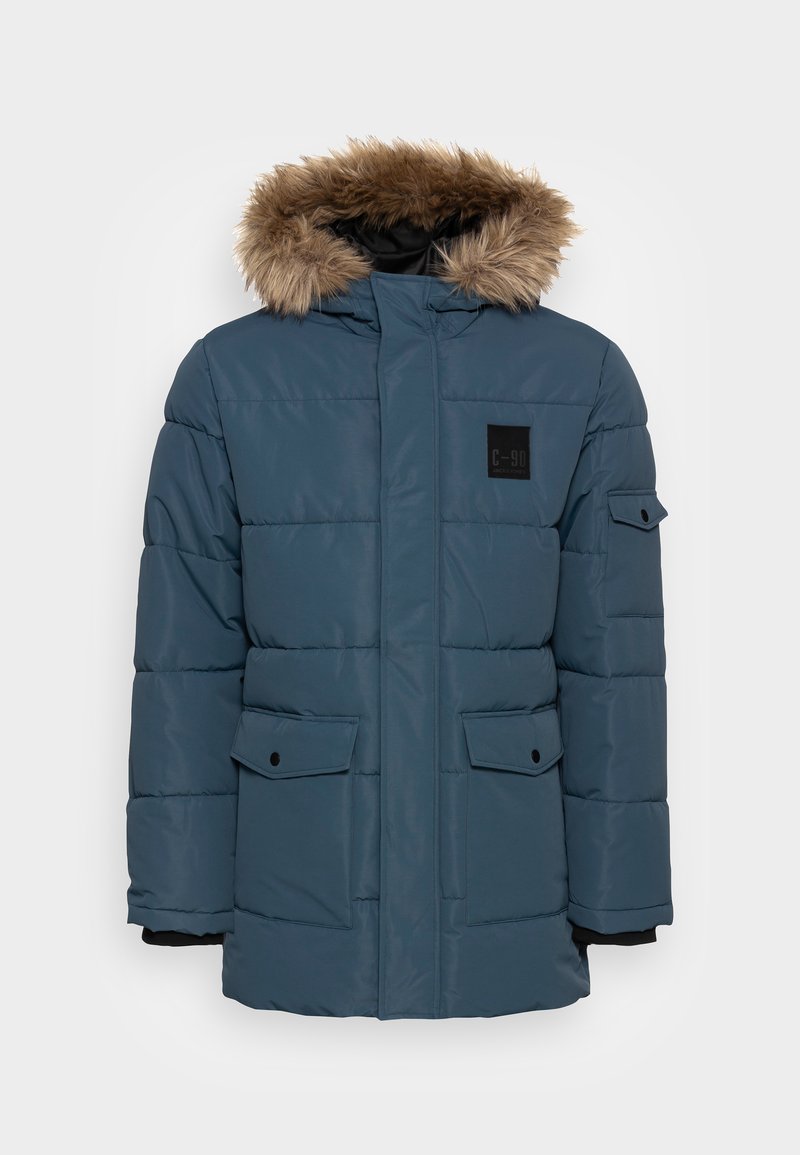 Jack & Jones JCOCROFT LONG PUFFER - Wintermantel - Black
