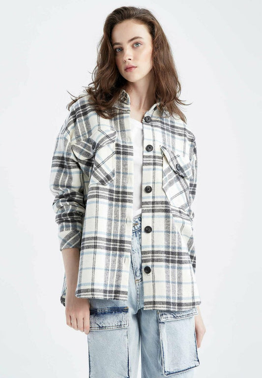 DeFacto Leichte Jacke - Blue