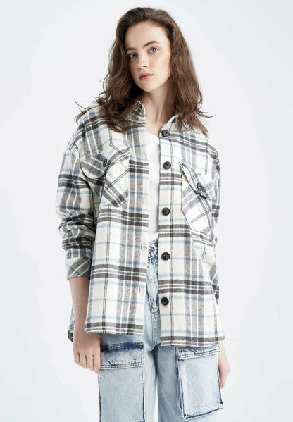 DeFacto Leichte Jacke - Blue