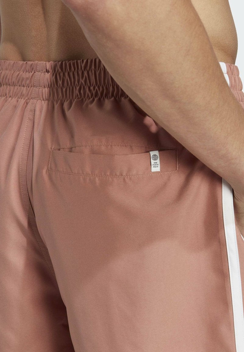 Adidas Originals 3-STRIPES SHORT LENGTH - Badeshorts - Clay Strata White