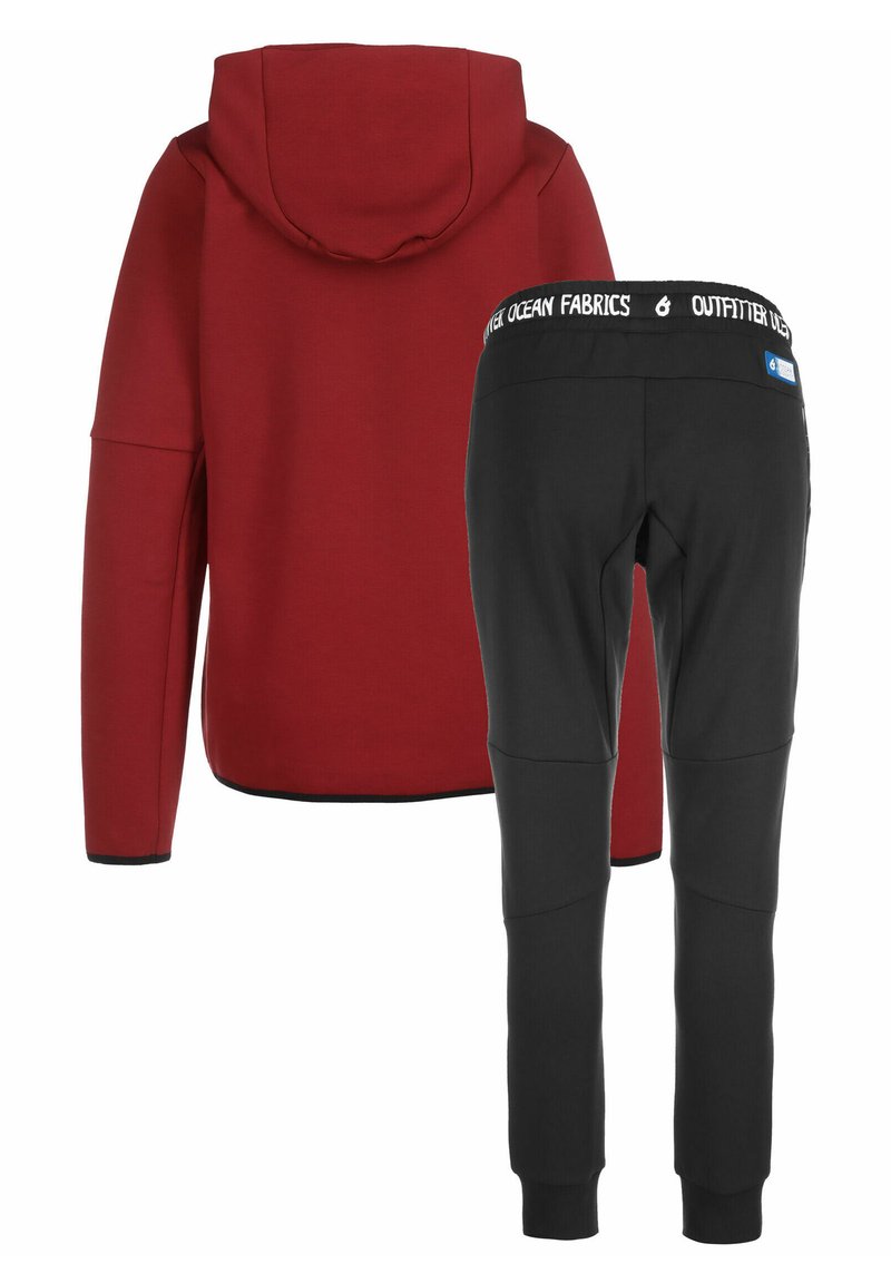 OUTFITTER OCEAN FABRICS SET - Trainingsanzug - Red/black