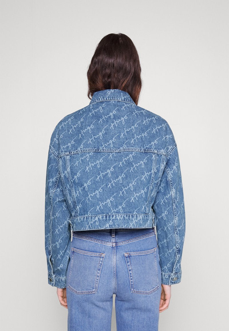 Hugo GALENTINA - Jeansjacke - Bright Blue