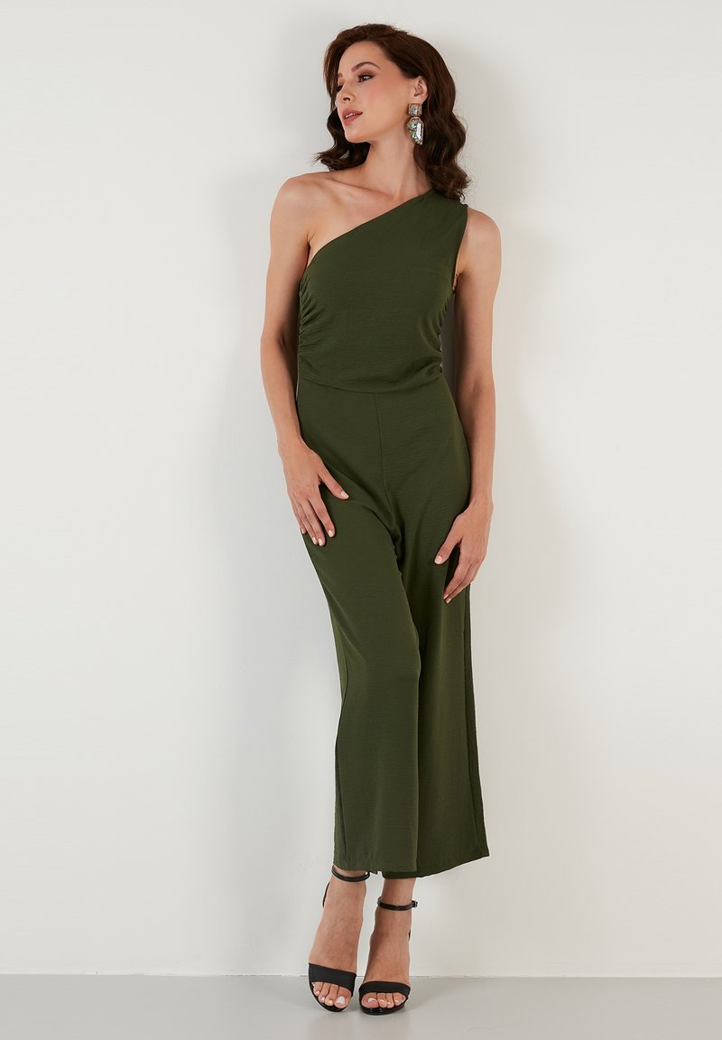 LELA REGULAR FIT - Jumpsuit - Light Khaki