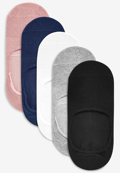 Next MULTI INVISIBLE TRAINER SOCKS FIVE PACK - Socken - Blue