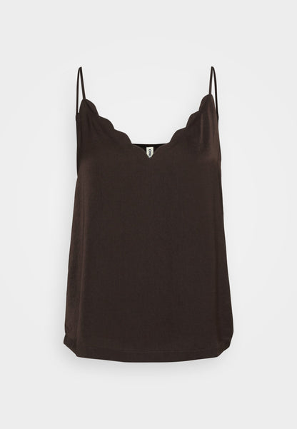 ONLY Petite ONLDEBBIE SINGLET - Top - Salsa