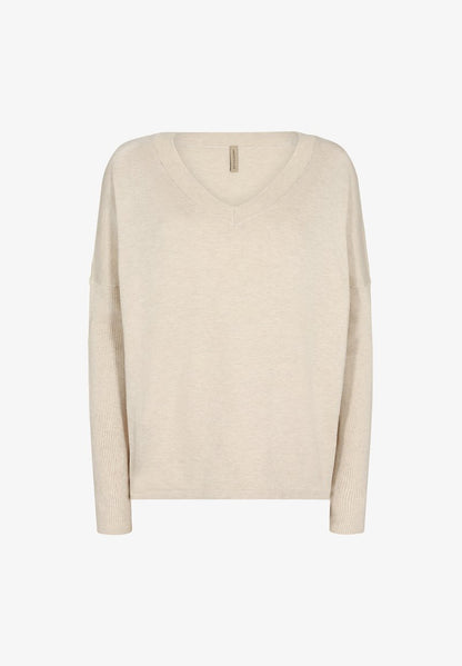 Soyaconcept SC-DOLLIE - Strickpullover - Moss Green Melange