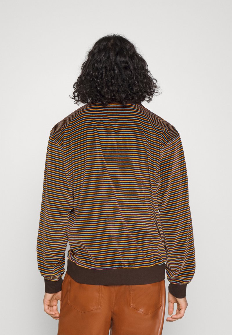 Obey Clothing KEPT POLO UNISEX - Sweatshirt - Dark Oak/multi