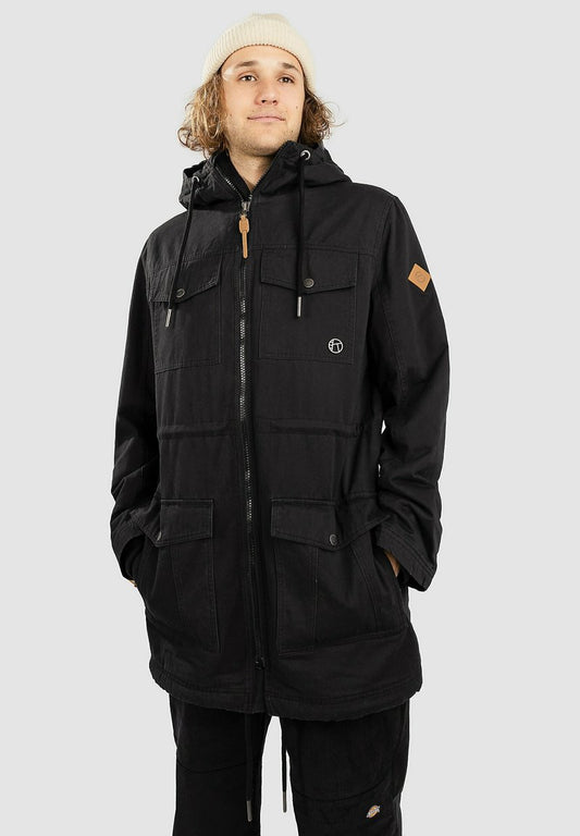  PATTON - Wintermantel - Black