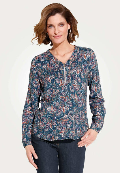  SCHLUPF - Bluse - Blau