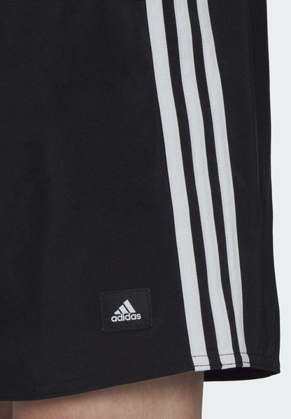 Adidas Sportswear 3-STRIPES CLX SWIM - Badeshorts - Black/white