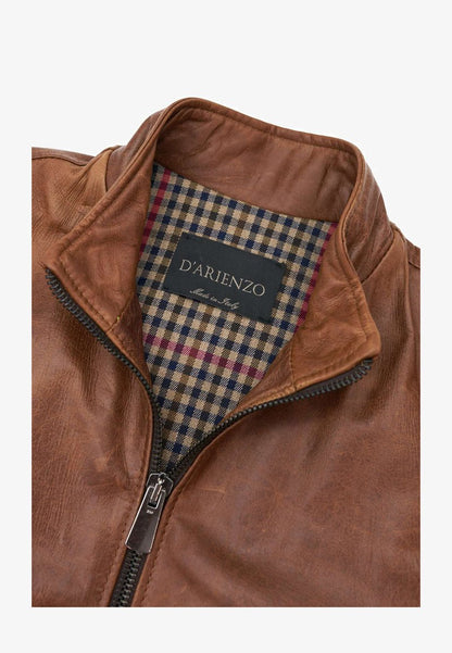  Lederjacke - Tan