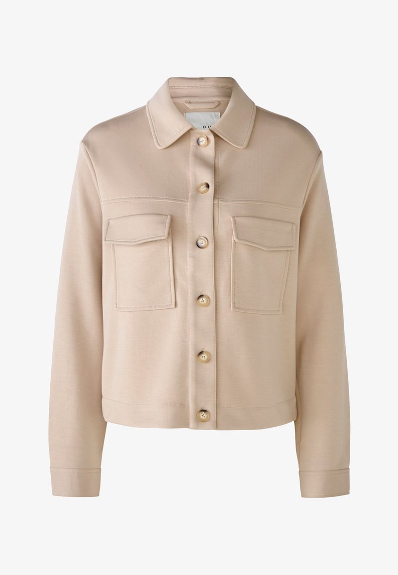 Oui IN VERKÜRZTER LÄNGE - Leichte Jacke - Stone