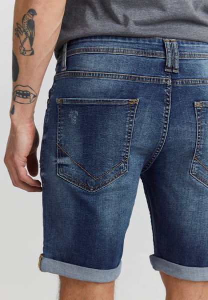  PRNARVIK - Jeans Shorts - Denim Middle Blue
