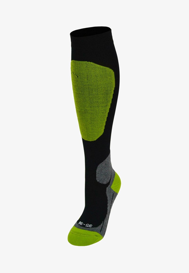  COMPRESSION KNEE SPORT - Kniestrümpfe - Dunkelbraun/hellbraun