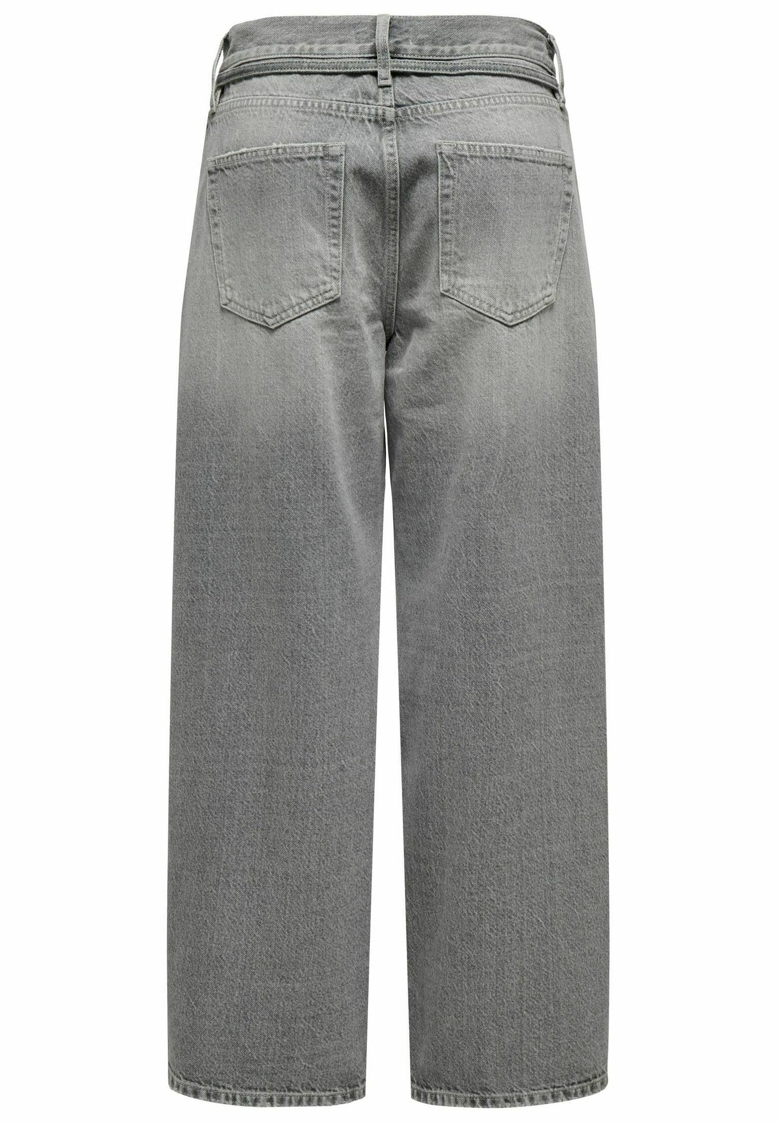 ONLY BALLON SCHNITT MITTLERE TAILLE - Wide Leg - Medium Grey Denim