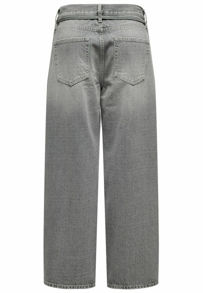 ONLY BALLON SCHNITT MITTLERE TAILLE - Wide Leg - Medium Grey Denim