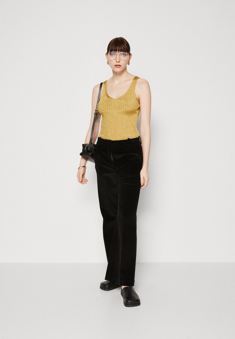 ARKET Top - Gold-coloured