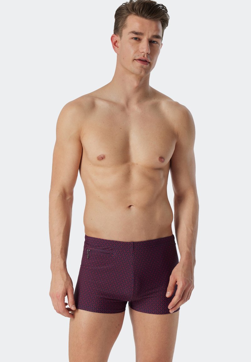 Schiesser AQUA MARINELAND - Badehose Pants - Rot