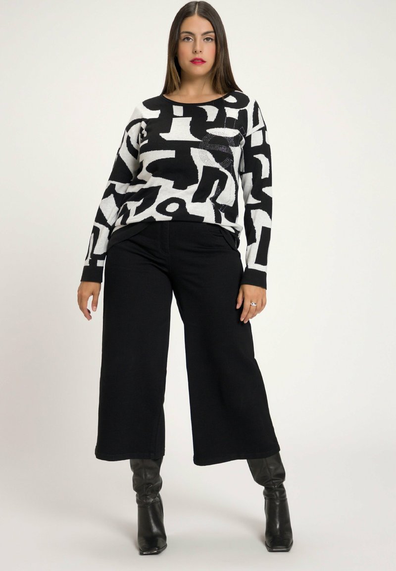 Ulla Popken Strickpullover - Blanc Cassé