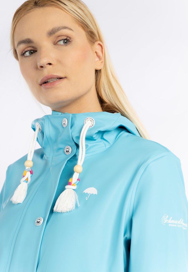 Schmuddelwedda BRIDGEPORT - Regenjacke / Wasserabweisende Jacke - Dunkelaqua