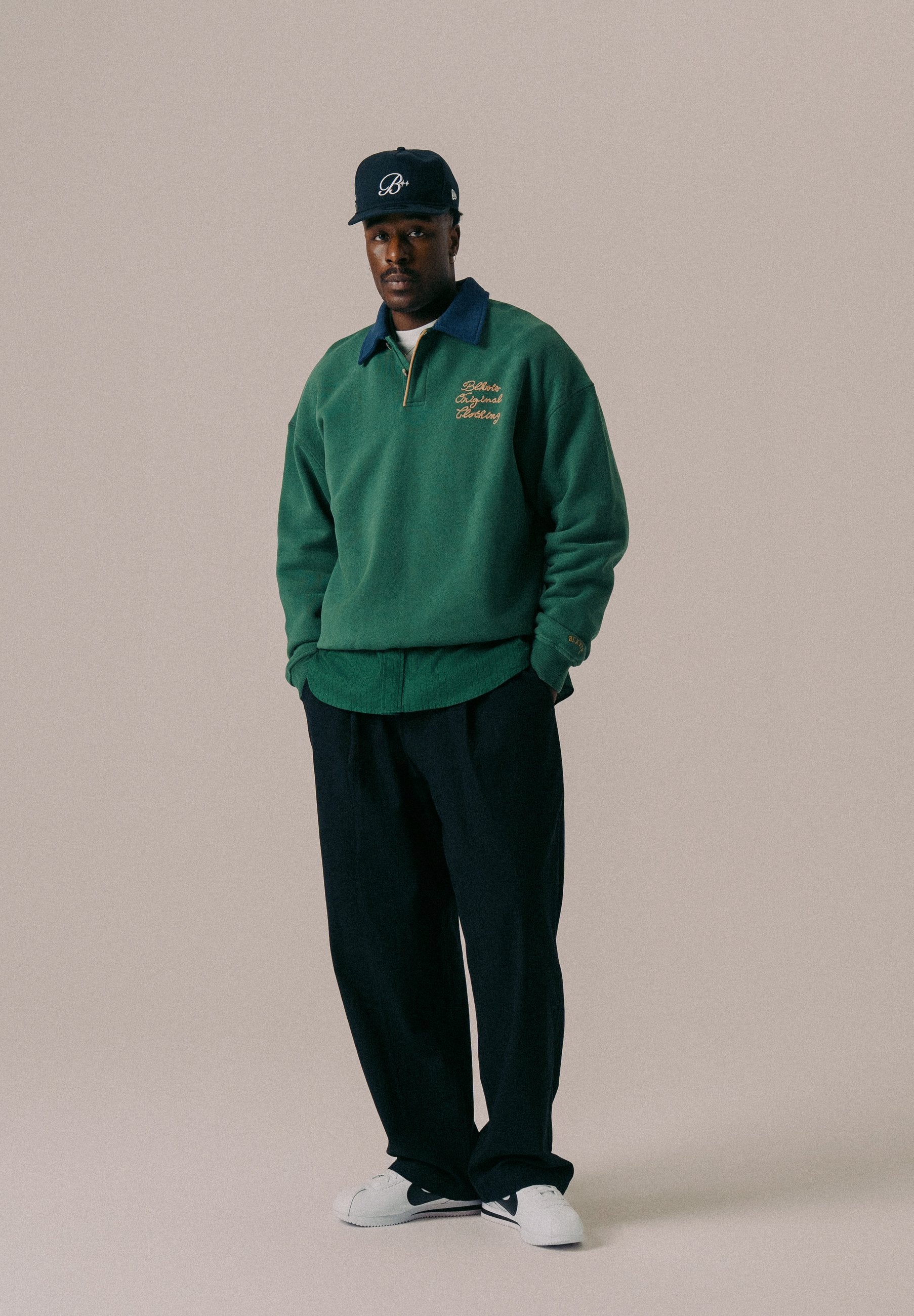  SOURCE POLO - Sweatshirt - Hunter Green