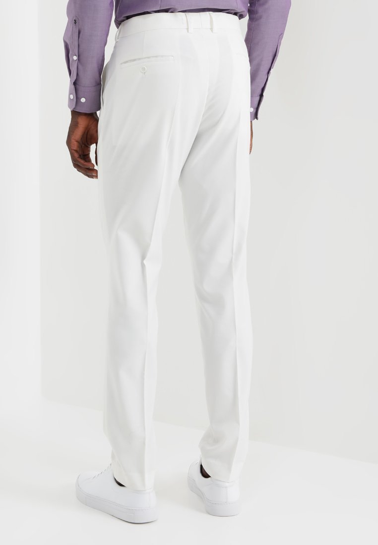 Lindbergh SLIM FIT PLAIN MENS SUIT - Anzug - White