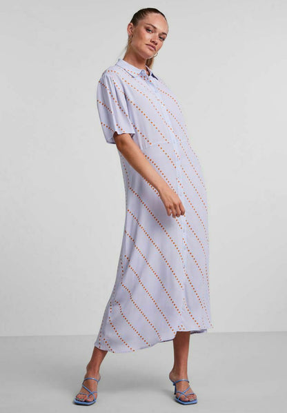 Pieces JANNI - Blusenkleid - Kentucky Blue