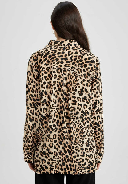 DeFacto Hemdbluse - Brown