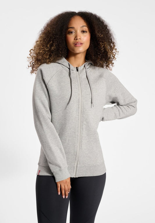 Hummel HEAVY - Sweatjacke - Grey Melange