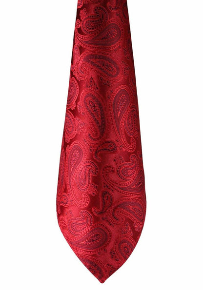  3-SET - Einstecktuch - Red
