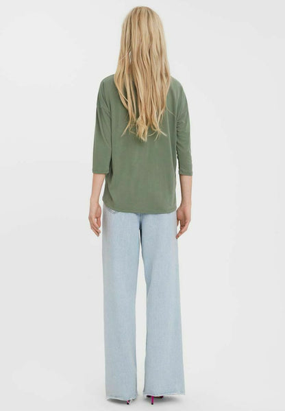 Vero Moda 3/4 ÄRMELIGES - Langarmshirt - Laurel Wreath