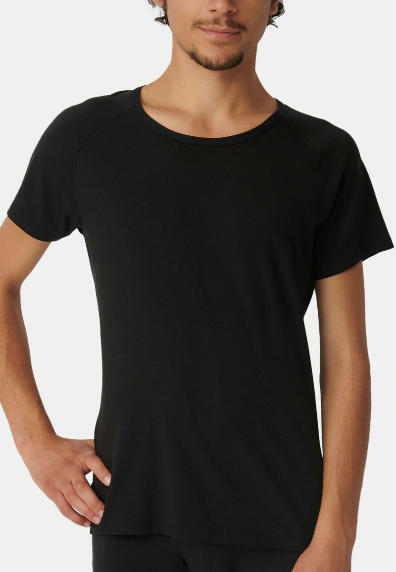 Sloggi T-SHIRT - Nachtwäsche Shirt - Schwarz
