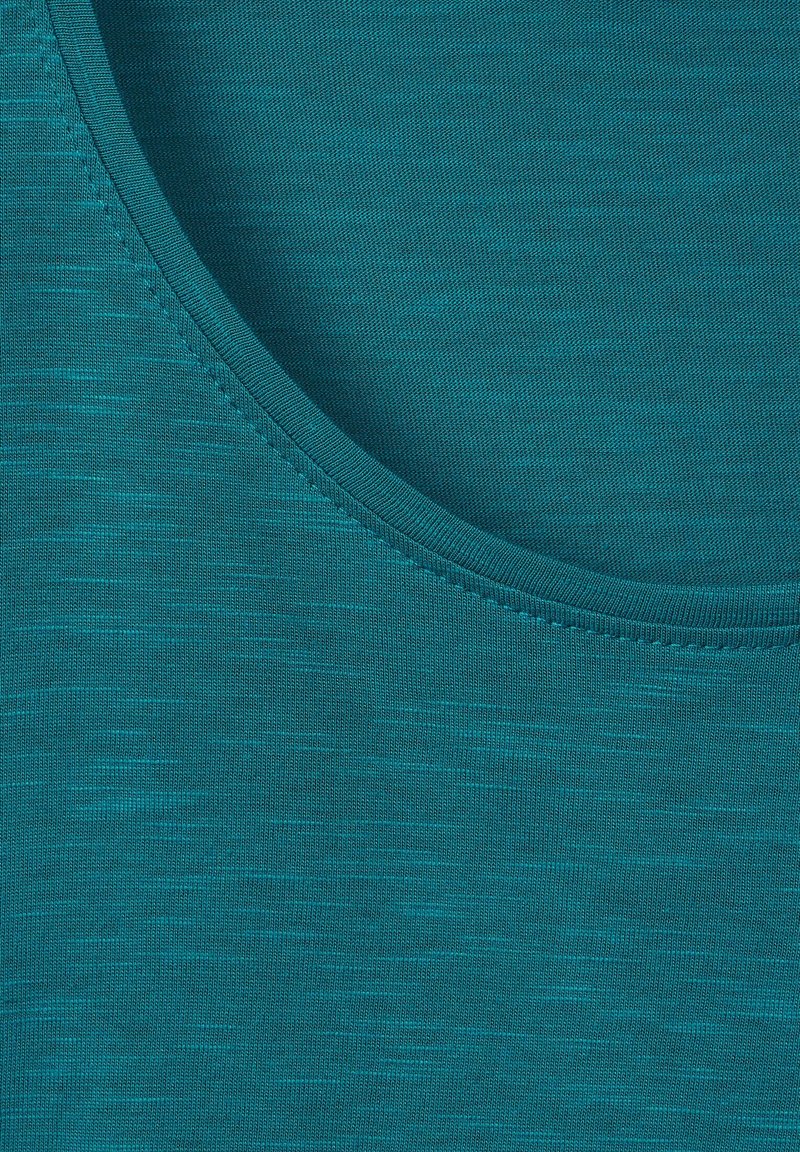 Cecil IN UNIFARBE - T-Shirt Basic - Blau