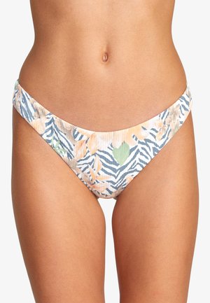 RVCA PALMS MEDIUM FRENCH DE ÉCHANCRÉ - Bikini-Hose - Dust Yellow