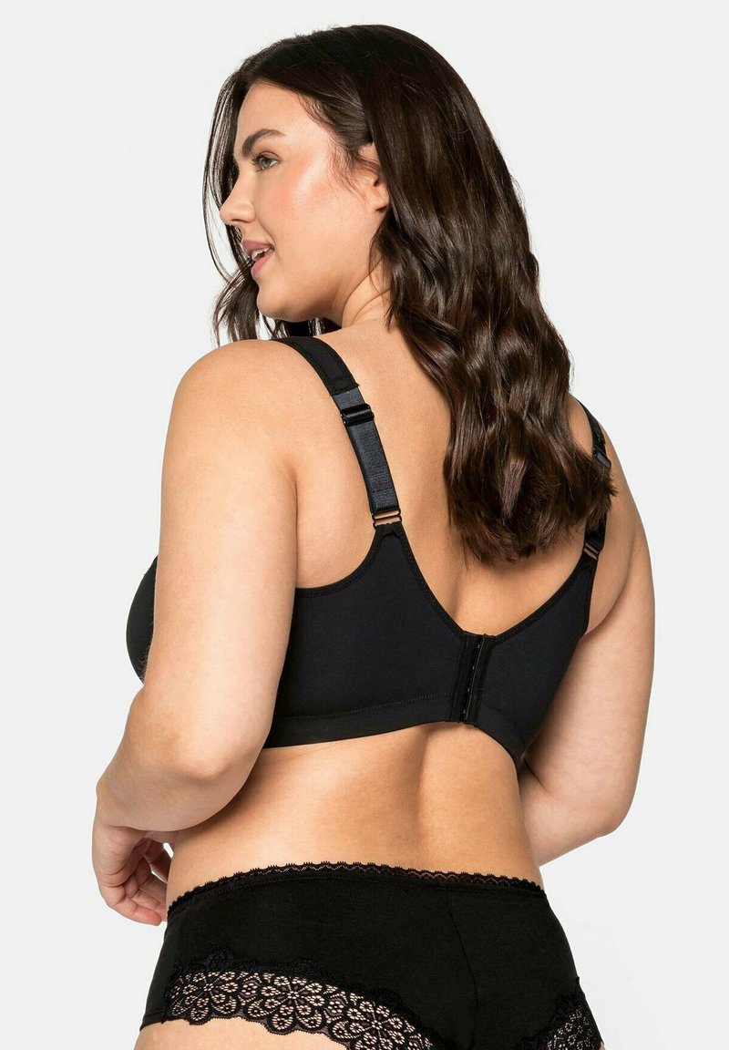 Sheego 2 PACK - Bustier - Schwarz