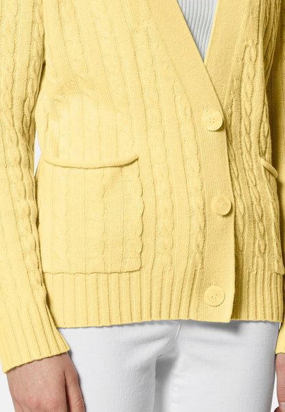  IN ANGESAGTEN FARBEN - Strickjacke - Vanille
