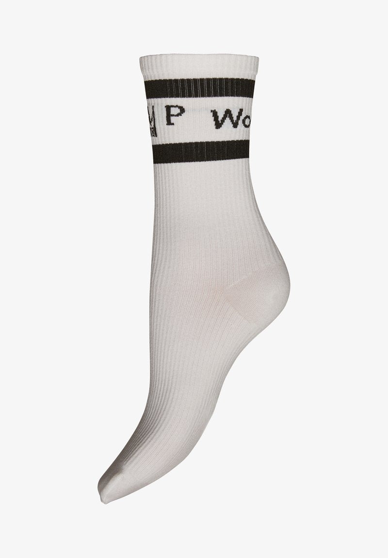 Wolford SUPPORT - Socken - White/black