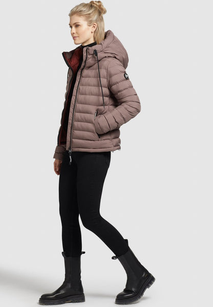 Khujo LOVINA3 MATT - Winterjacke - Altrosa