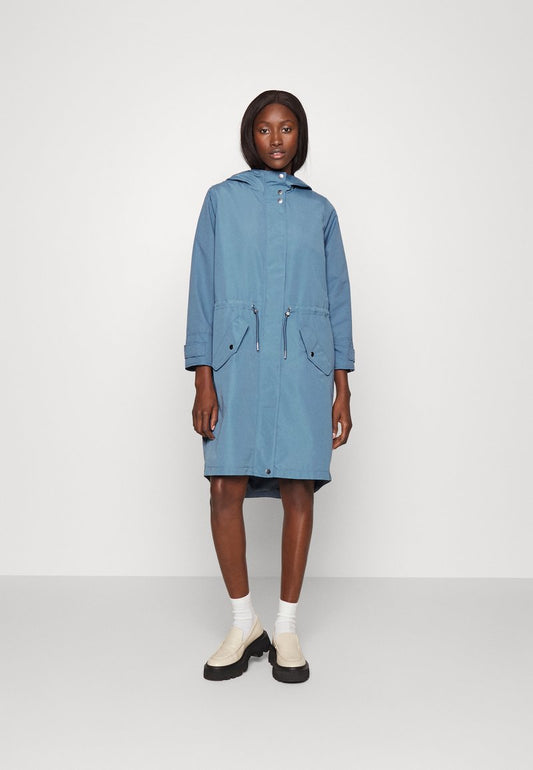 Vero Moda Tall VMEVERLY COAT - Parka - China Blue