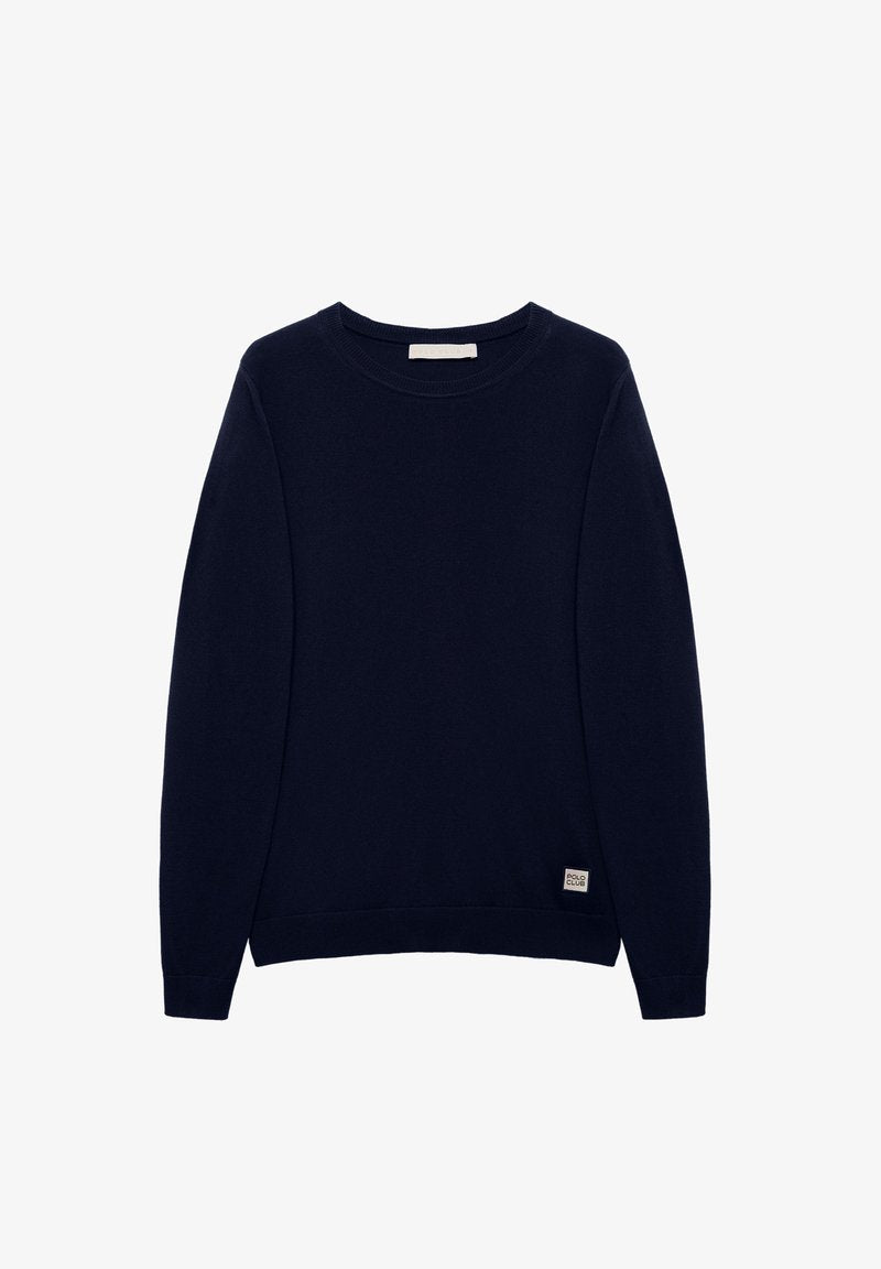 POLO CLUB COLORS BLOCK PC W CLASSIC - Strickpullover - Navy