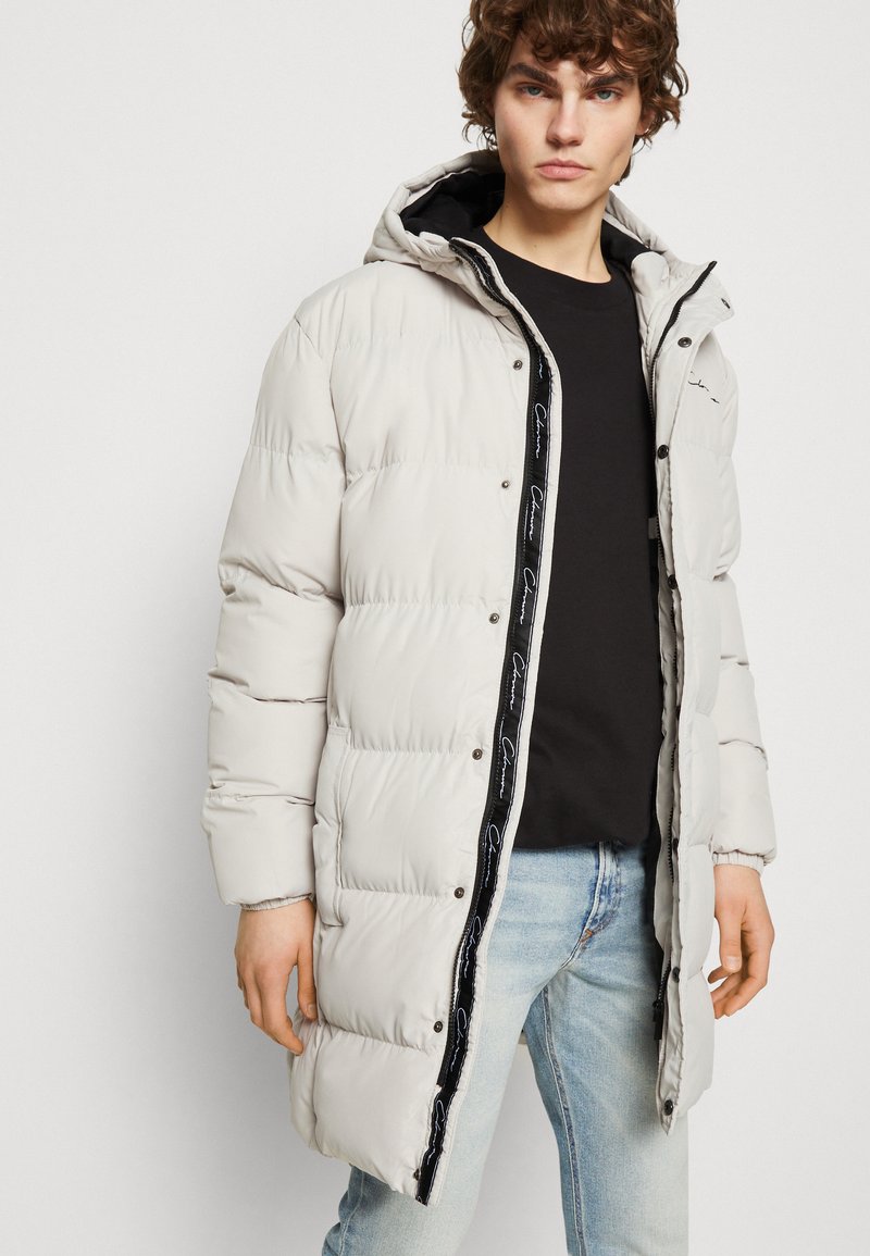 LONG PARKA JACKET - Wintermantel - Stone